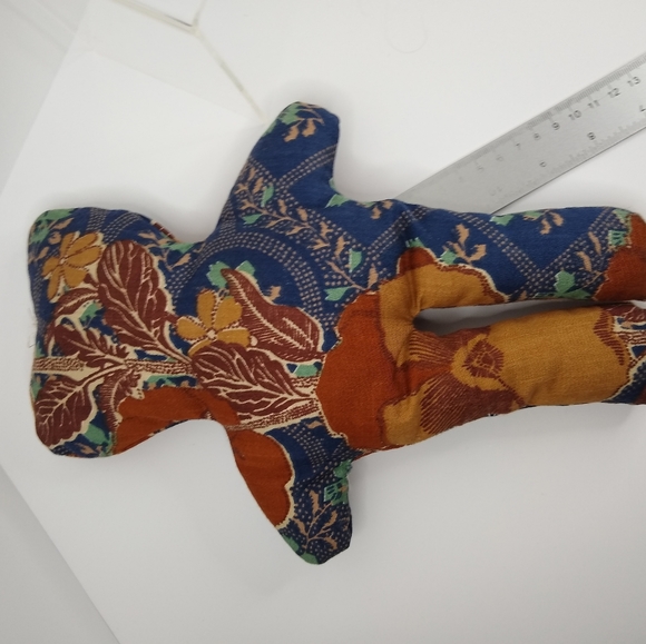 Handmade Patchwork Hen, Girl and Bear?? Plush Pillows - Picture 2 of 13